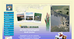 Desktop Screenshot of camping-schaalsee.de